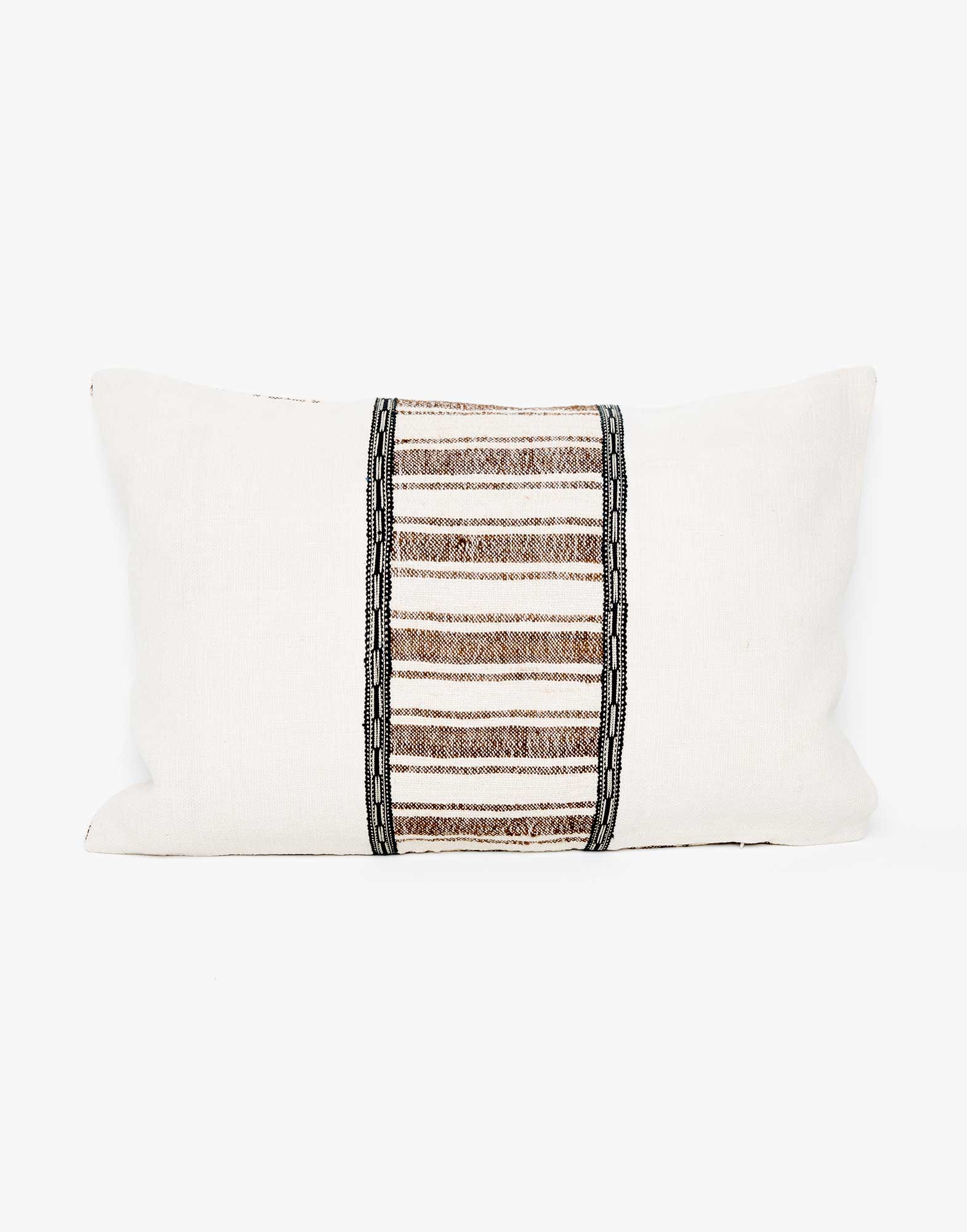 Handwoven Vintage Kilim Patchwork Pillow