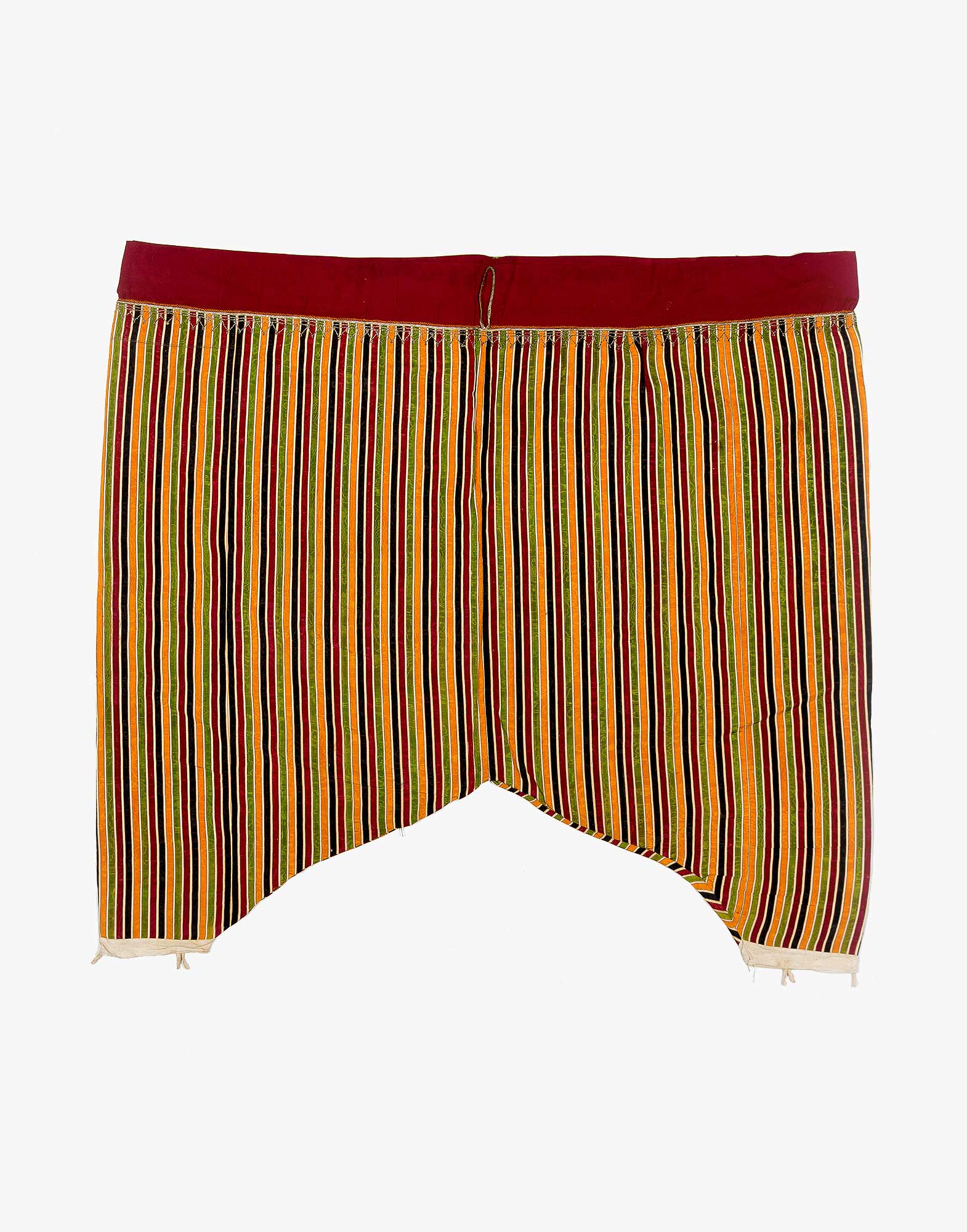 North West Anatolian Silk Ottoman Era Baggy Pants Shalwar