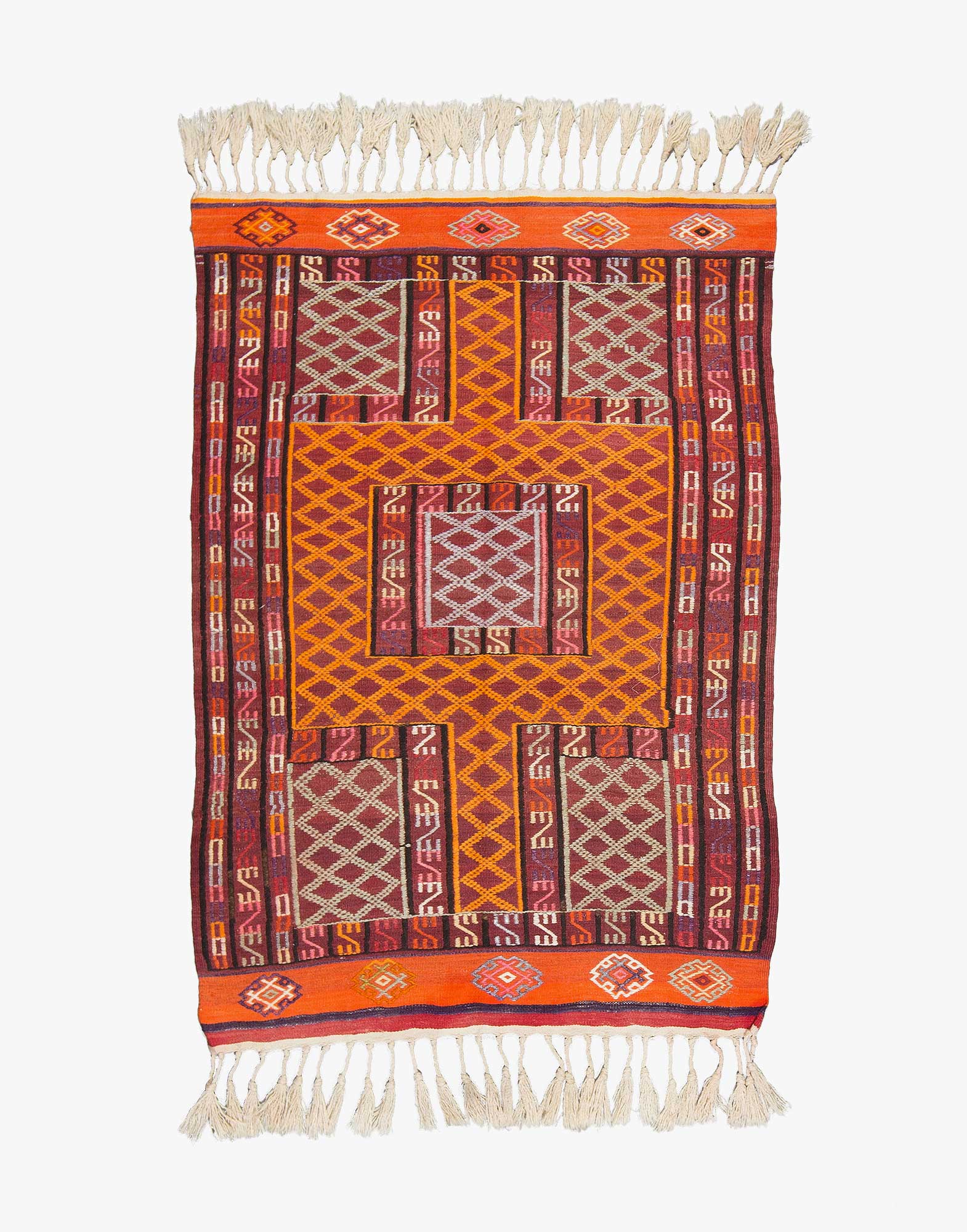 Fethiye Cicim Embroidered Kilim