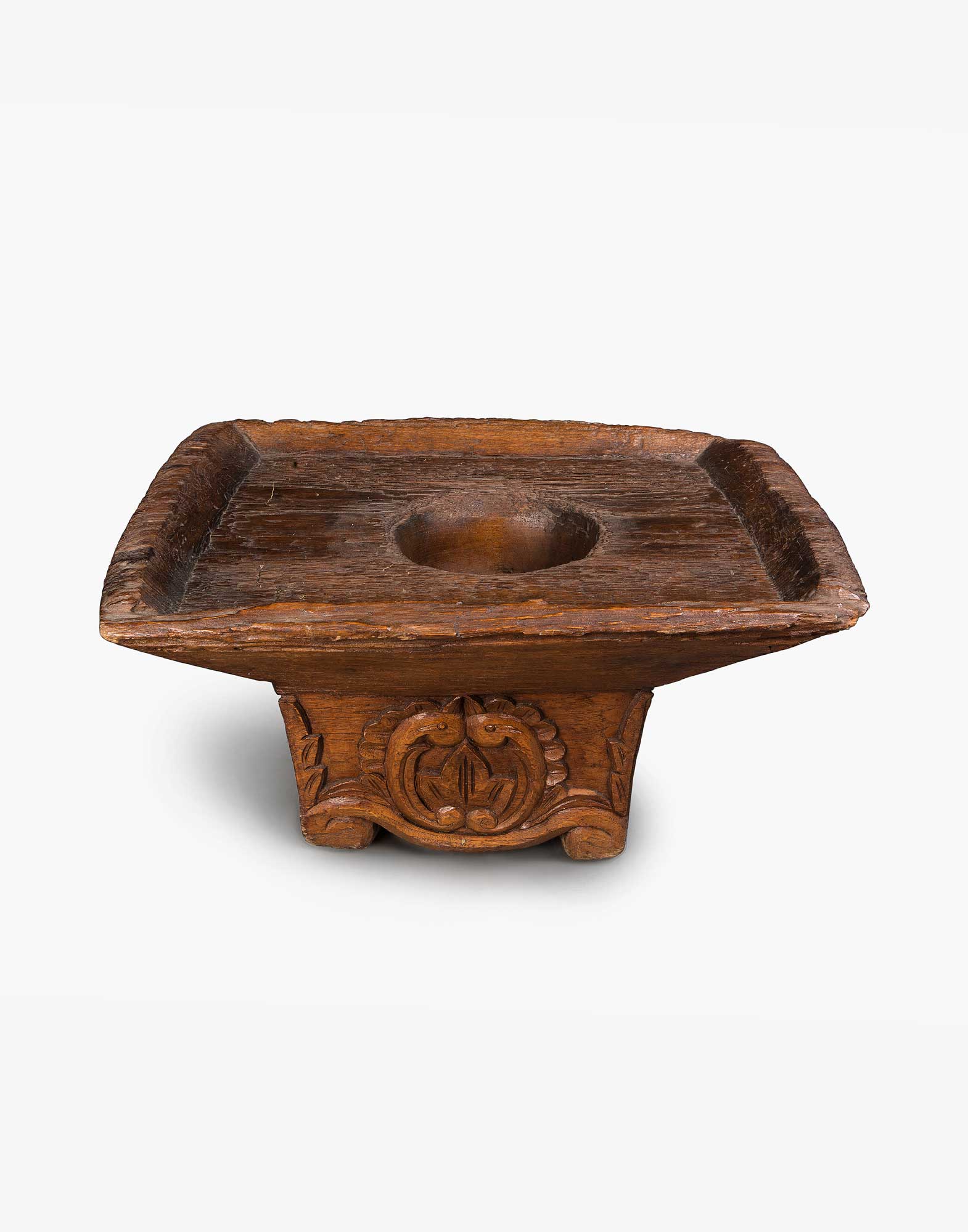 Indonesian Antique Wooden Mortar