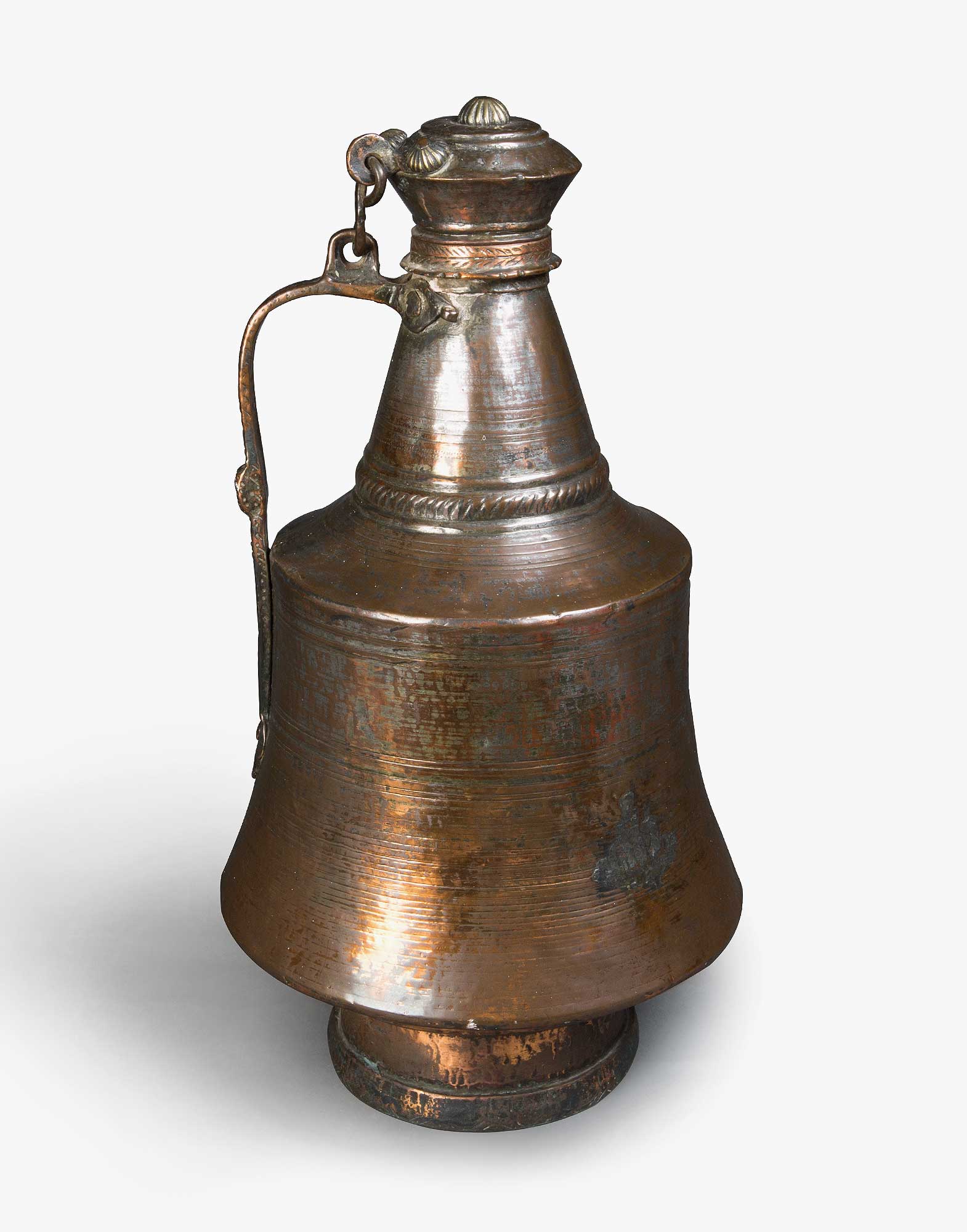 Traditional Ottoman Copper Pitcher