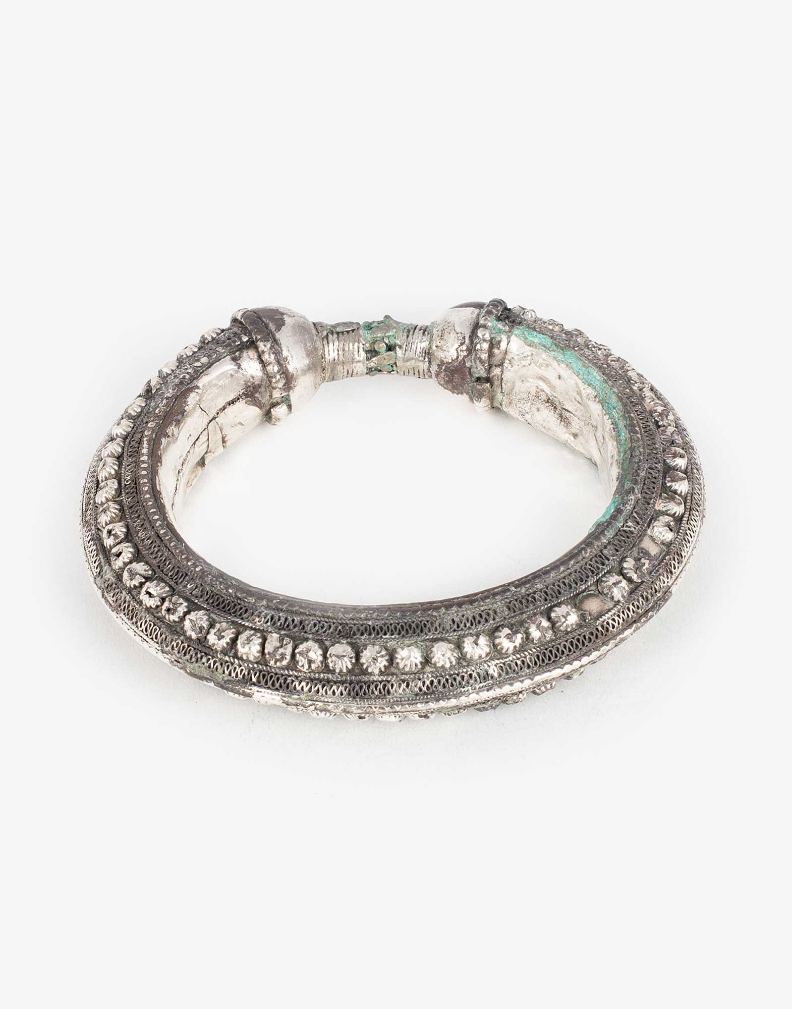 Antique Silver Rajasthani Bracelet