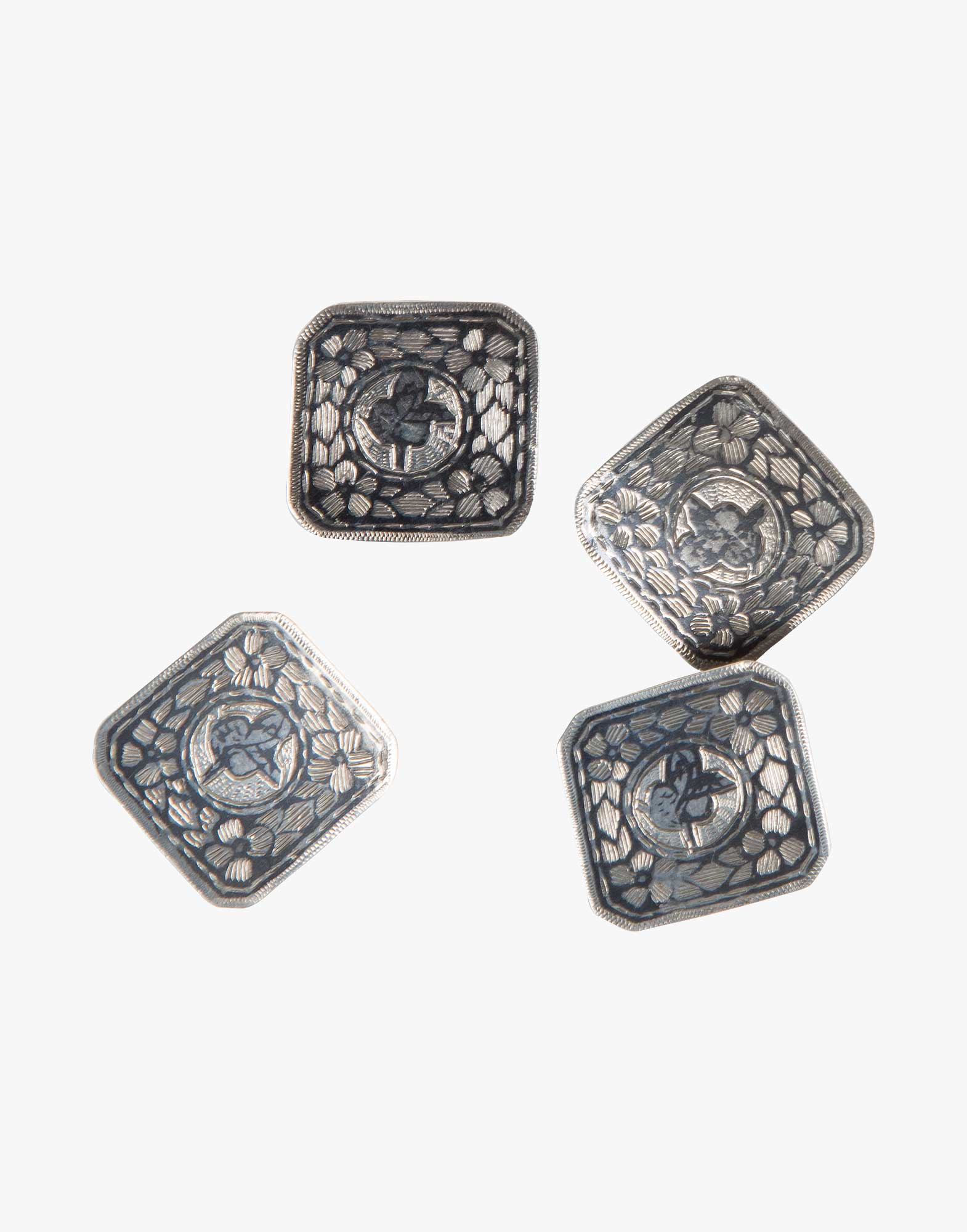 Antique Ottoman Silver Buttons