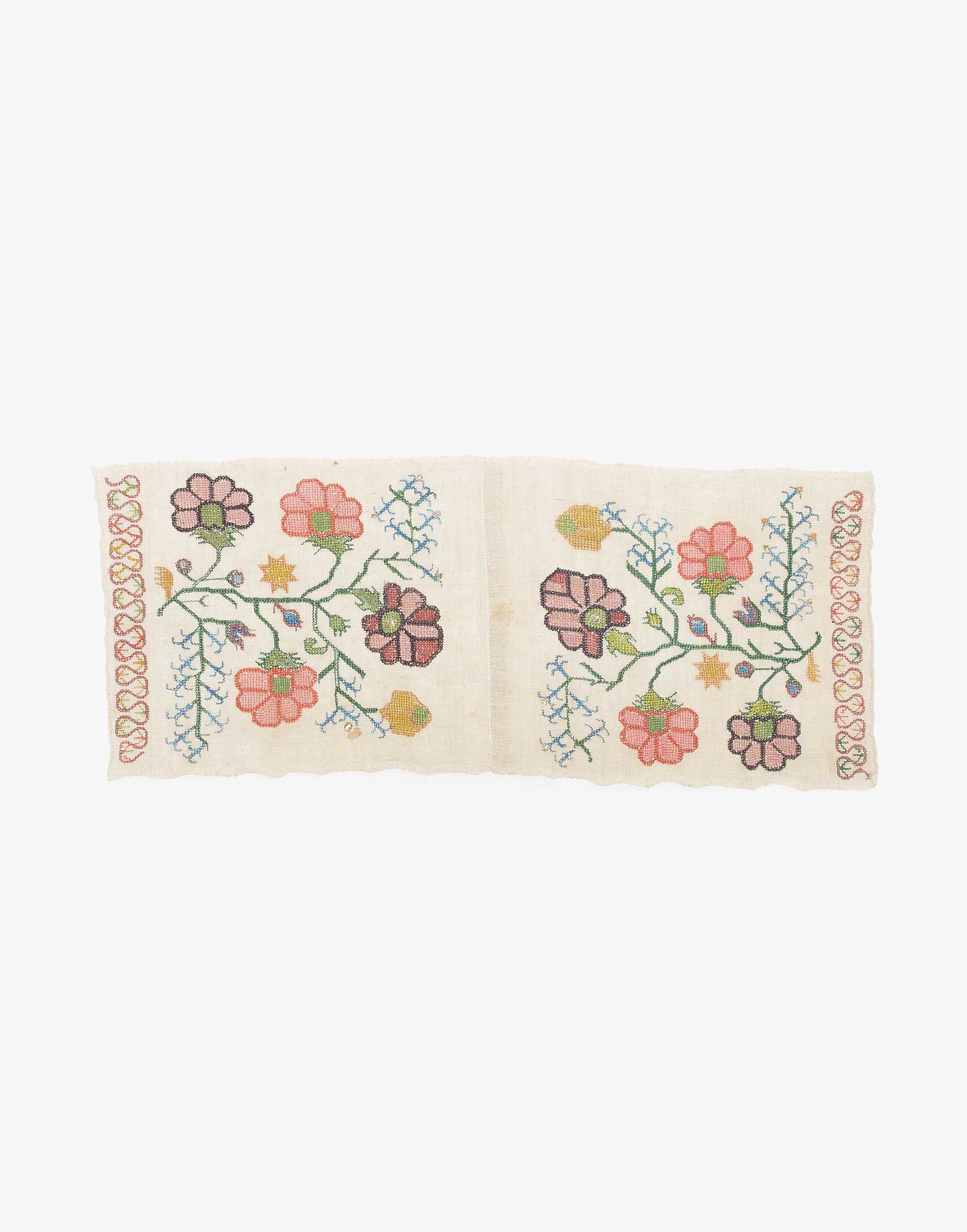 Ottoman Embroidered Makrama Hand Towel