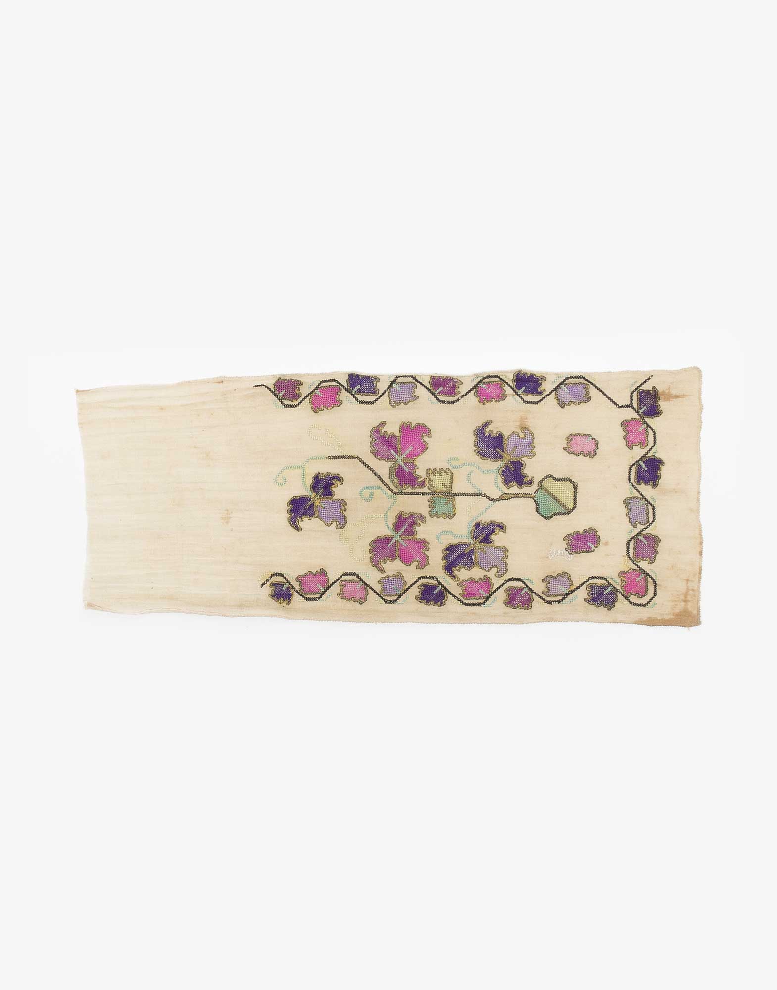 Ottoman Embroidered Makrama Hand Towel