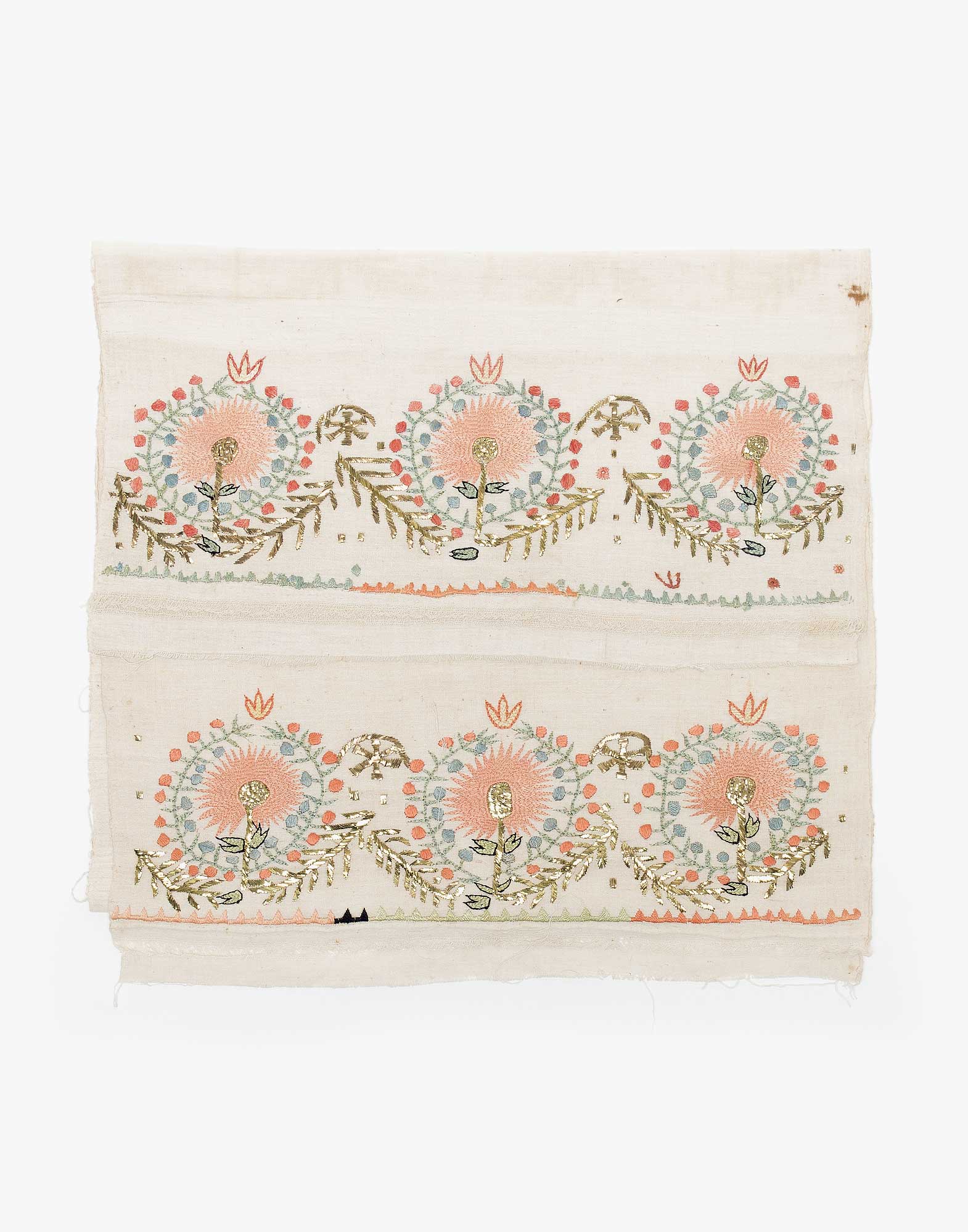 Ottoman Embroidered Makrama Hand Towel