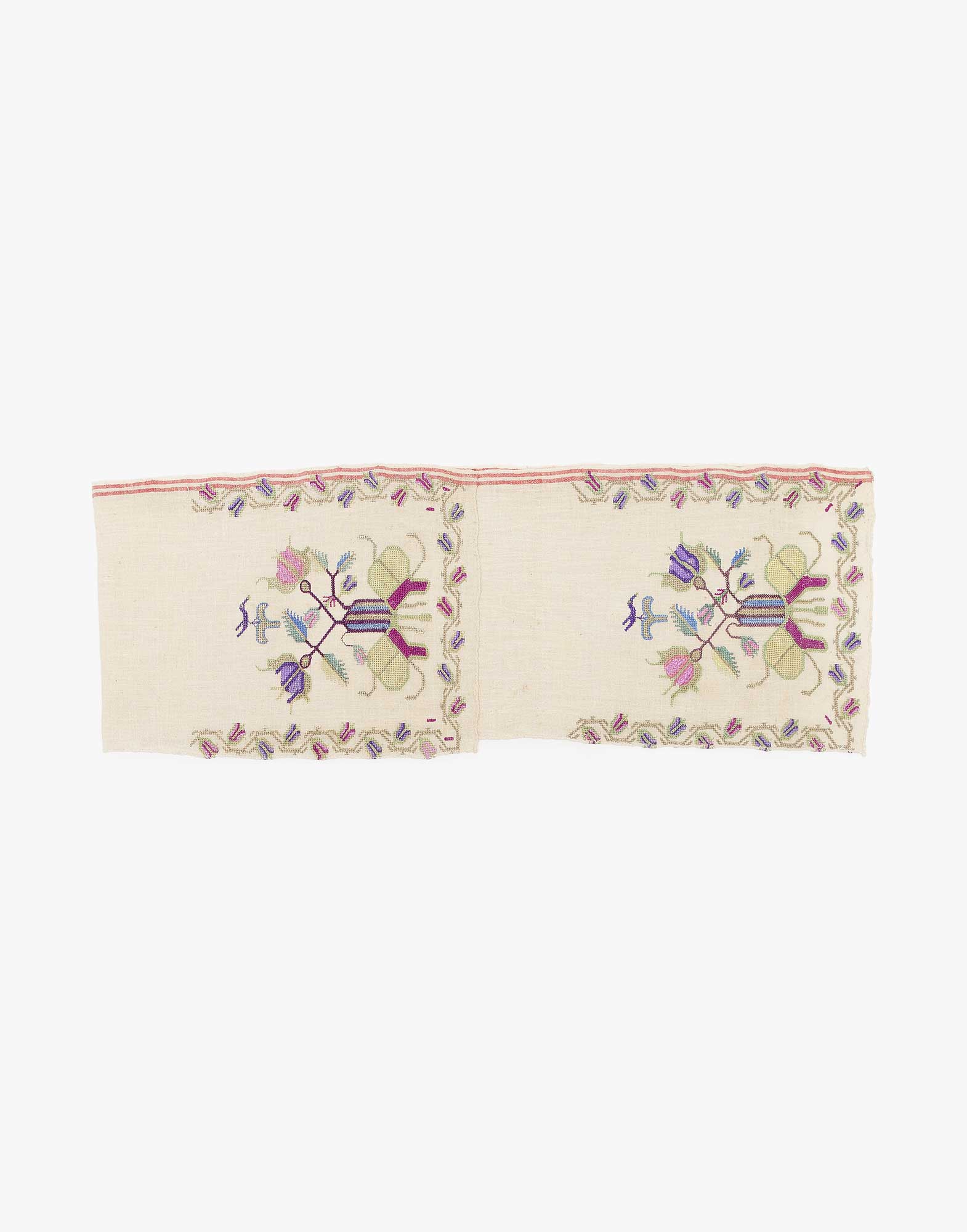 Ottoman Embroidered Makrama Hand Towel