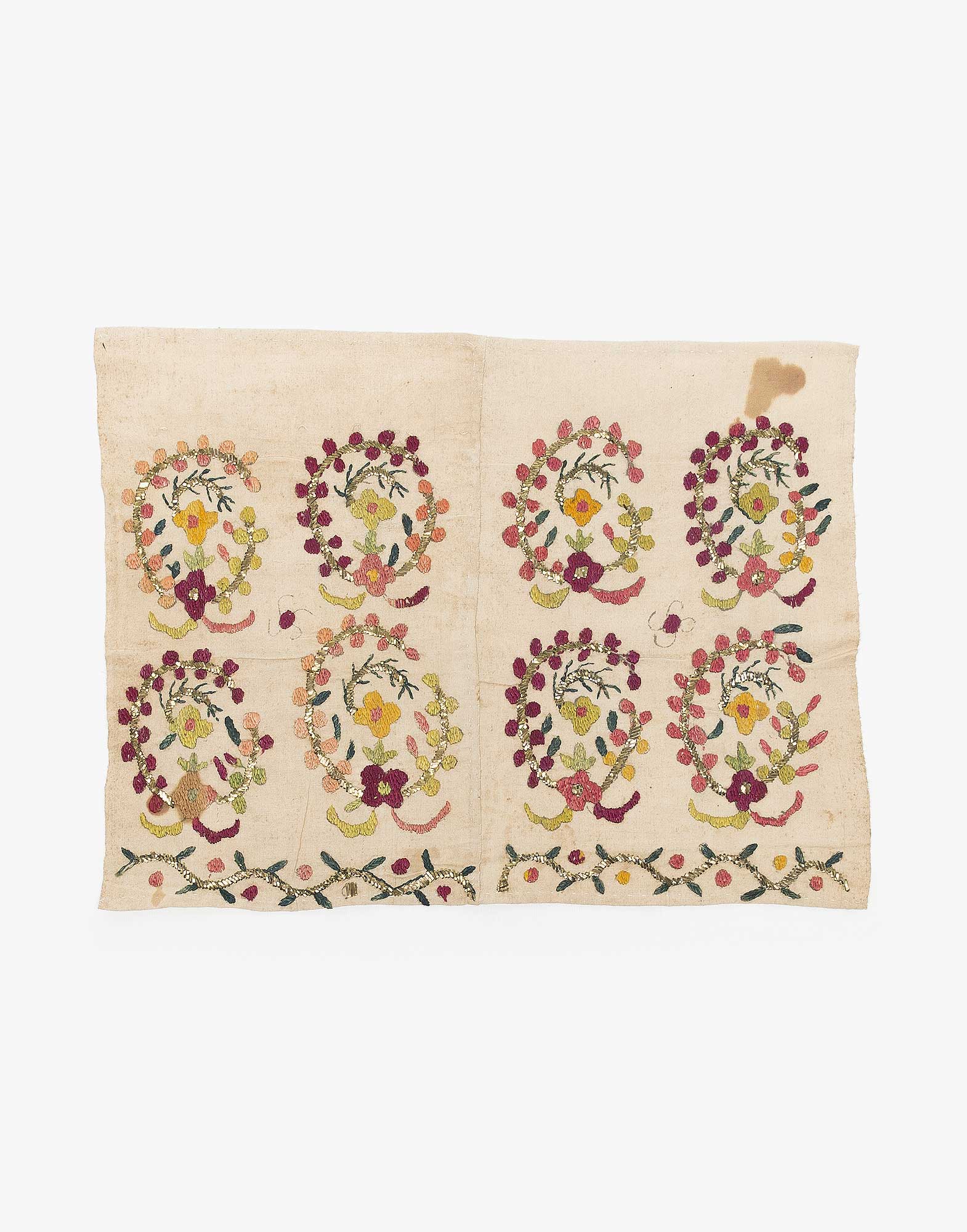 Ottoman Embroidered Makrama Hand Towel