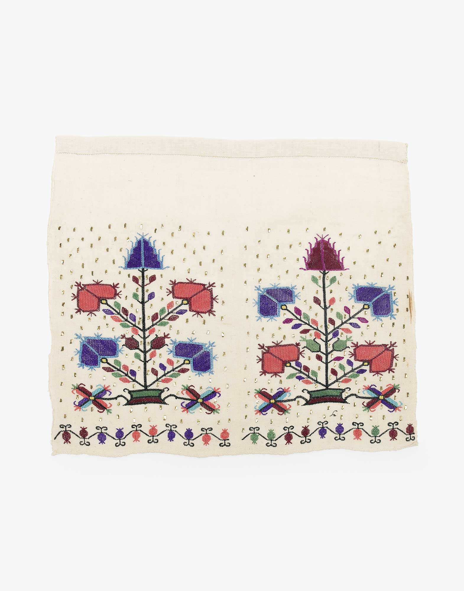 Ottoman Embroidered Makrama Hand Towel