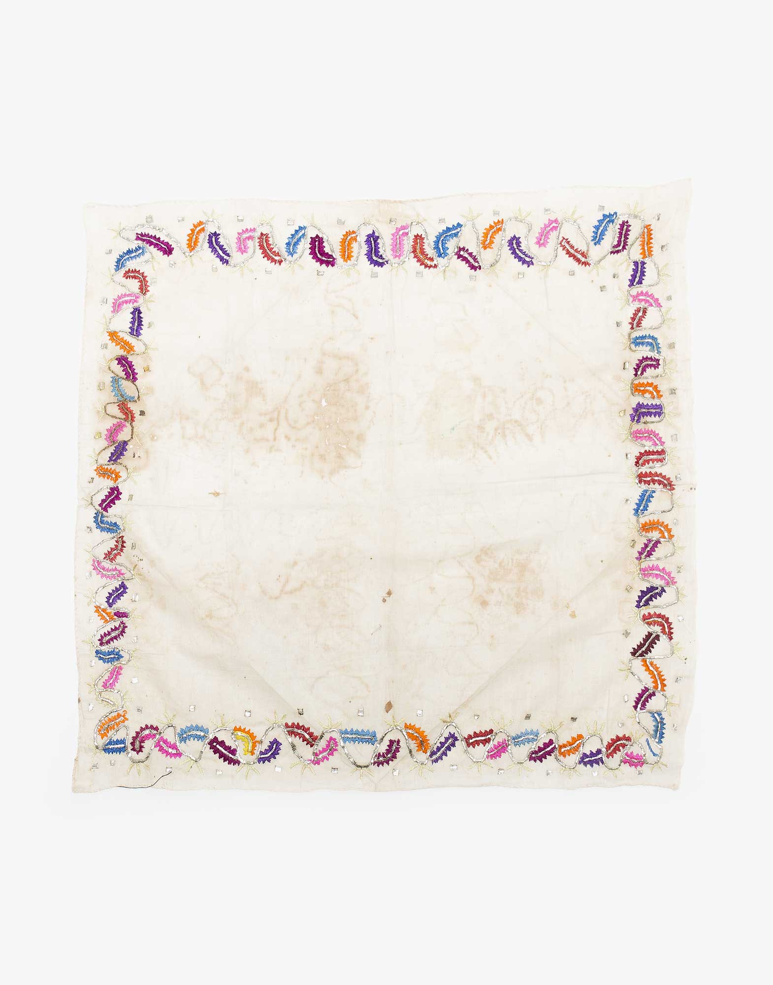 Ottoman Embroidered Makrama Hand Towel