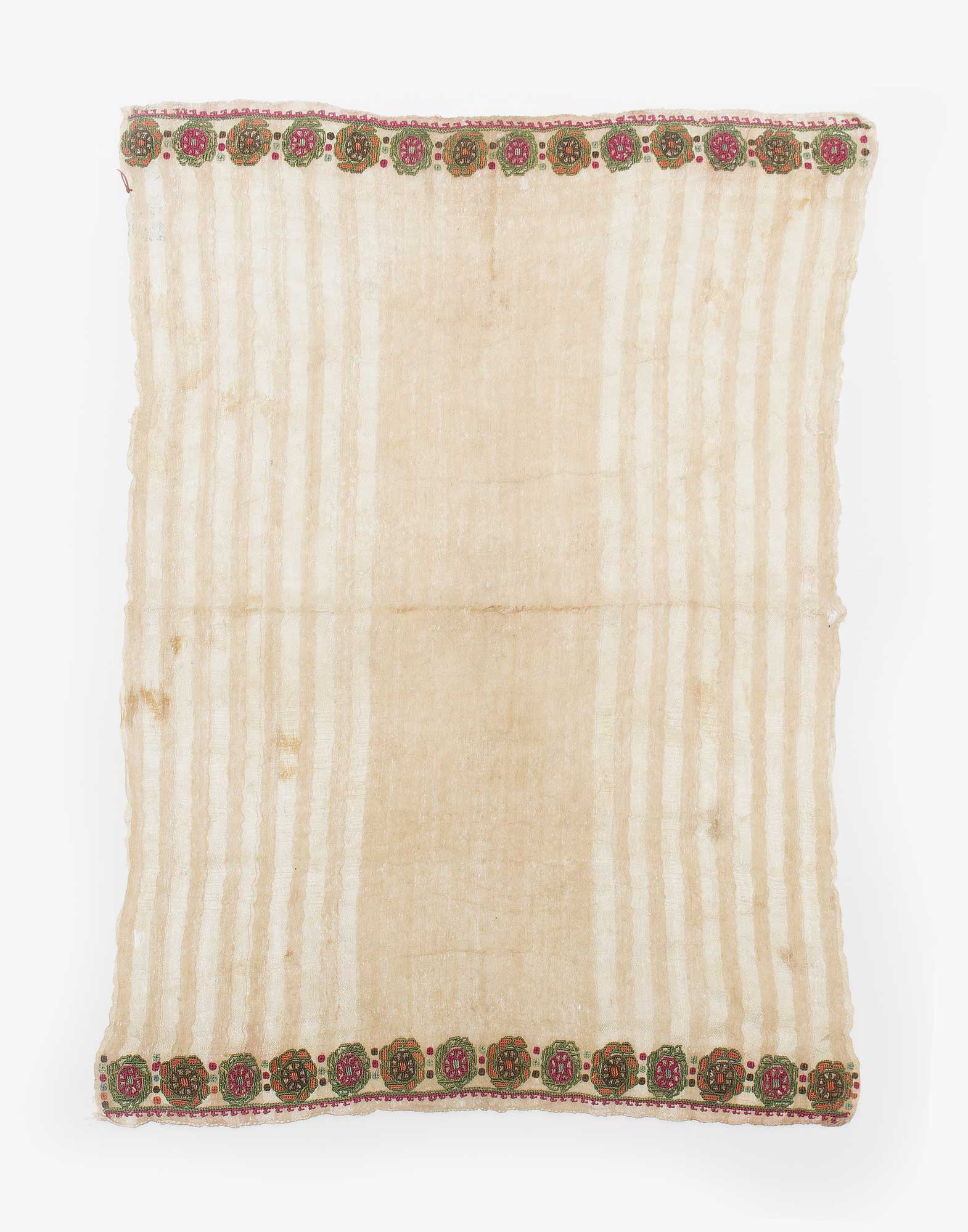 Ottoman Embroidered Makrama Hand Towel