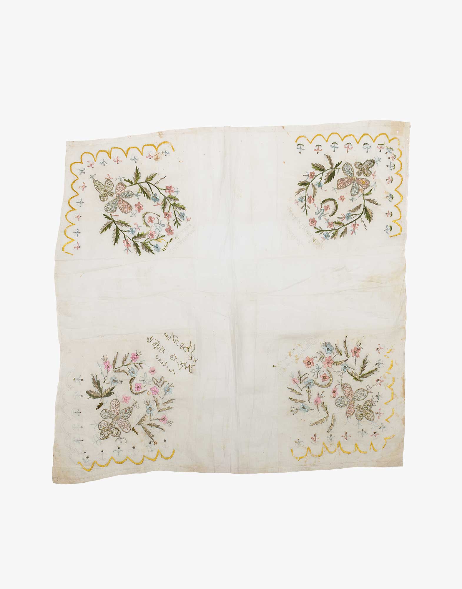 Ottoman Embroidered Makrama Hand Towel