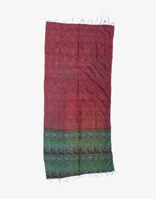 Vintage Colorful West Bengal Kantha Embroidery