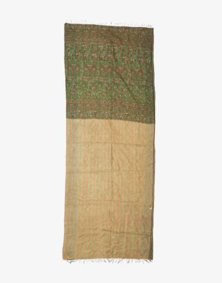 Vintage Colorful West Bengal Kantha Embroidery