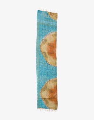 Vintage Colorful West Bengal Kantha Embroidery
